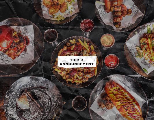 TIER 3 ANNOUNCEMENT