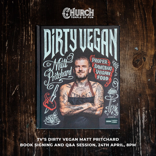 TV'S DIRTY VEGAN MATT PRITCHARD AT CHURCH