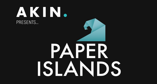 AKIN. PRESENTS.... PAPER ISLANDS - LIVE STREET ART AUCTION