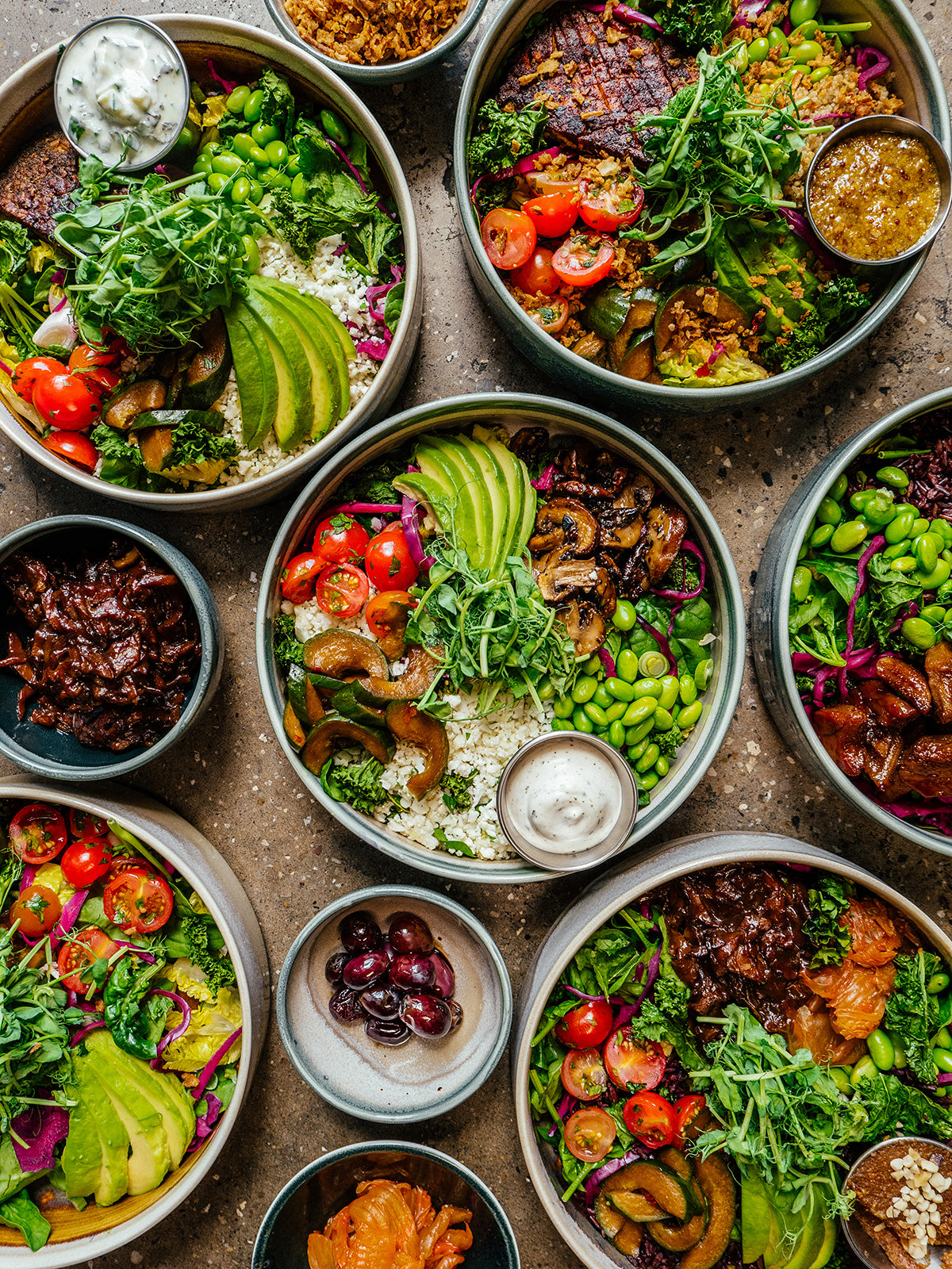 Build your own Buddha Bowls CHURCH