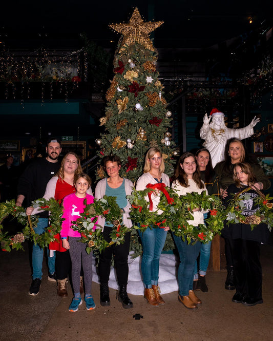 Christmas Wreath Workshop with Oaklea Crafts