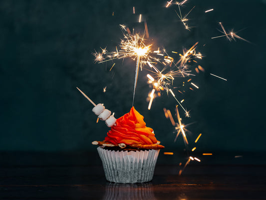 Bonfire Cupcake